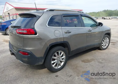 2016 Jeep Cherokee Limited из США, поврежденный, VIN 1C4PJMDS1GW309837